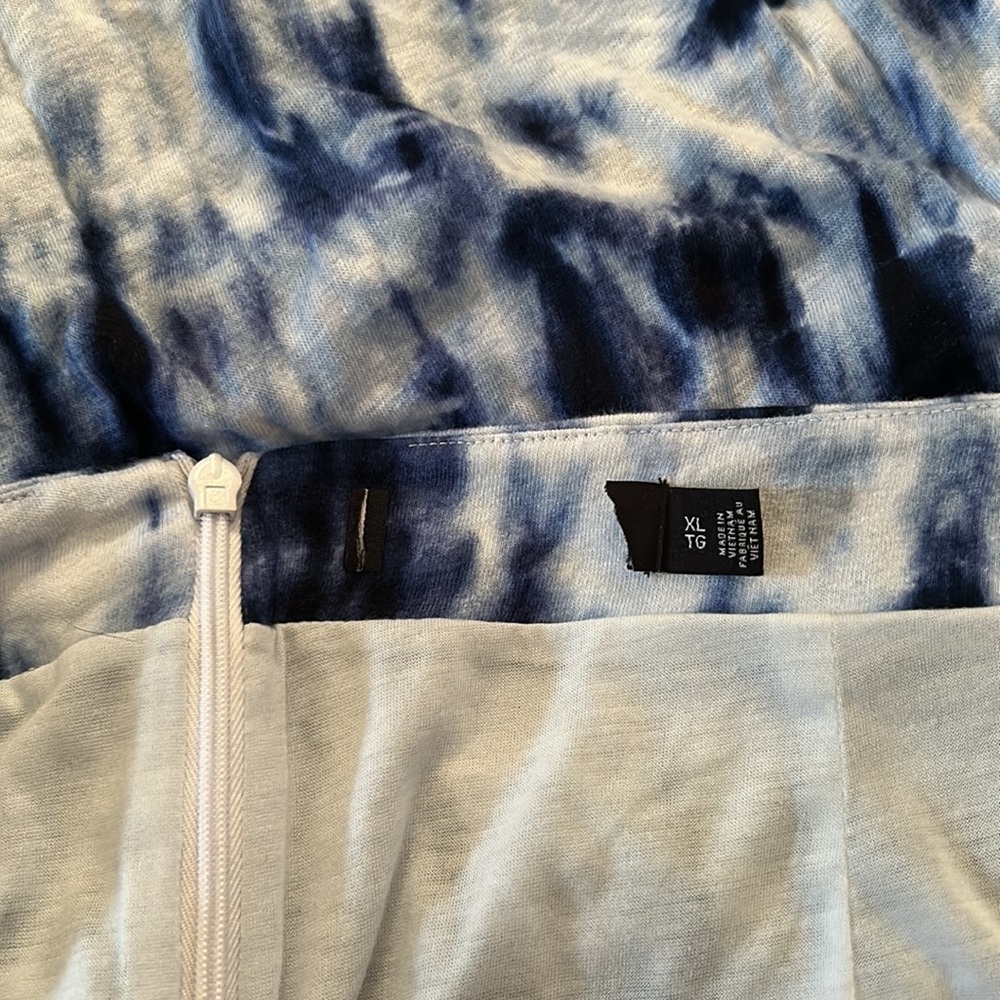 Lauren Ralph Lauren - Tie-Dye Linen Skirt - Size XL - Picture 5 of 5